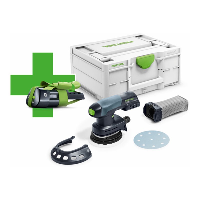 Festool Akku-Exzenterschleifer ETSC 125-Basic-ERGO (Gratis Akku Aktion)