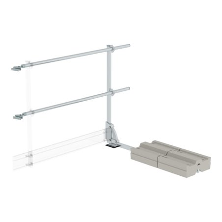 MUNK Ausstiegsgeländer seitlich mit Ballast