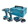 Makita Akku-Combo Bohr- und Schlagschrauber DLX2131JX1