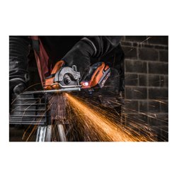 AEG Brushless Akku-Trennschleifer BMMS18SBL-0, Sub Compact, 18V, Solo-Version inkl. 1x HMl- Schleifscheibe, 5x Trennscheibe, 1x 