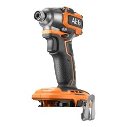 AEG Brushless Akku-Schlagschrauber BSS18SBL-0, Sub-Compact, 18V, Solo-Version inkl. Gürtelclip