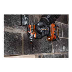 AEG Brushless Akku-Schlagschrauber BSS18SBL-0, Sub-Compact, 18V, Solo-Version inkl. Gürtelclip