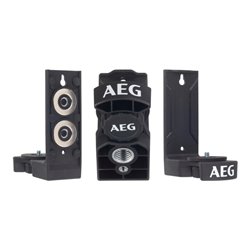 AEG Kreuzlinienlaser CLG2-20B, 20 m, grün, inkl. Tasche, 2x AA Batterien, Wandhalterung (magnetisch), Klettband