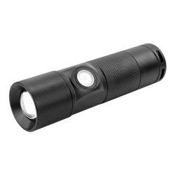 Ansmann Profi-Aluminium-LED-Taschenlampe integriertem Akku, 300 Lumen, Future T350FR