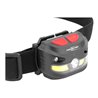 Ansmann Sensor-Stirnlampe 4W COB + 5W LED, spritzwassergeschützt HD250RS