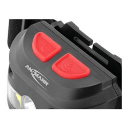 Ansmann Sensor-Stirnlampe 4W COB + 5W LED, spritzwassergeschützt HD250RS
