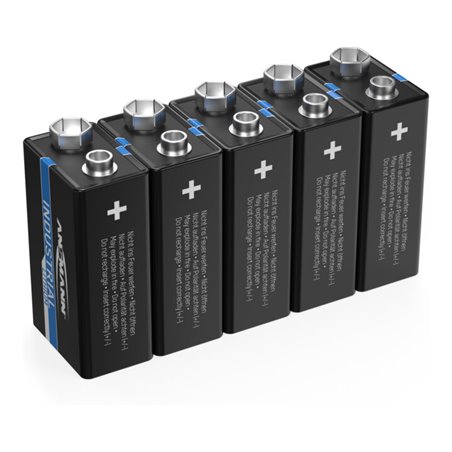 Ansmann Lithium Batterie Block E / 1604LC 5er Box