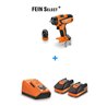 Fein 4-Gang Akku-Bohrschrauber ASCM 18V/3Ah QSW Select + Fein Akku-Starter-Set