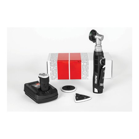 Rupes i NANO Q MAG Schleifer Kit STB 1-HQM83 1-Ladegeraet 2-Batterien, 1 Ø 75mm PAD, 1 Delta PAD