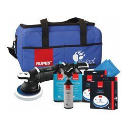 Rupes Marine Premium Exzenter-Poliermaschine LHR 21III, 2 Polierpasten XC1, 4 Wolle-Polierscheiben, 2 MF Tuecher, BF Tasche