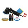 Rupes Exzenter-Poliermaschine LHR 12E Kit BAS mit 1 Schwamm, 1 Wolle Pad, 2 Polituren, Starterset Schleifen, 1 Soft Interface Pa
