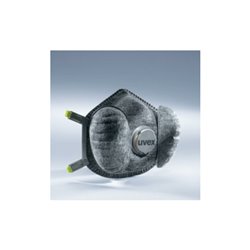 Uvex Mehrweg (R)-Atemschutzmaske FFP3 uvex silv-Air e, 360°-Ausatemventil, Einatemventil