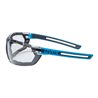 Uvex Bügelbrille uvex x-fit pro, UV400 guard supravision excellence blau/anthr. o.S.
