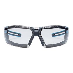 Uvex Bügelbrille uvex x-fit pro, UV400 guard supravision excellence blau/anthr. o.S.