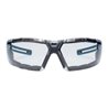 Uvex Bügelbrille uvex x-fit pro, UV400 guard supravision excellence blau/anthr. o.S.