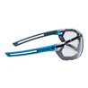 Uvex Bügelbrille uvex x-fit pro, UV400 guard supravision excellence blau/anthr. o.S.