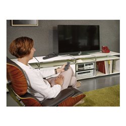 Eco-Line Funkschalt-Steckdosenleiste RC EL1 1001 6-fach anthrazit 1,5m H05VV-F 3G1,5 2 permanent, 4 schaltbare Steckdosen