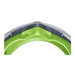 Uvex Vollsichtbrille ultrasonic, UV400 farblos supravision extreme grau/lime