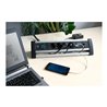 Alu-Office-Line Steckdosenleiste mit USB Power Delivery USB-Ladefunktion 4-fach 1,8m H05VV-F 3G1,5