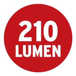 Batterie LED Strahler LUFOS 200 mit Infrarot-Bewegungsmelder IP44 210lm