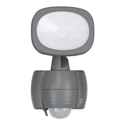 Batterie LED Strahler LUFOS 200 mit Infrarot-Bewegungsmelder IP44 210lm