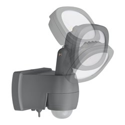 Batterie LED Strahler LUFOS 200 mit Infrarot-Bewegungsmelder IP44 210lm
