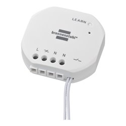 BrematicPRO Funk-Aktor mit Schalteranbindung Unterputz UPMS868 01 W400