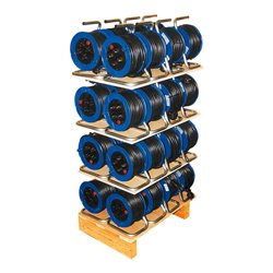 Brennenstuhl Kompakt Kabeltrommel schwarz 15m H05VV-F 3G1,5