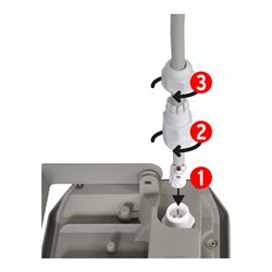Brennenstuhl LED Strahler AL 1000 P / LED Fluter für außen mit Bewegungsmelder