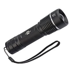LuxPremium Akku-Fokus-LED-Taschenlampe TL 1200 AF, IP67, CREE-LED, 1250lm