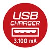 Premium-Line Steckdosenleiste mit USB Power Delivery USB-Ladefunktion 6-fach schwarz 3m H05VV-F 3G1,5