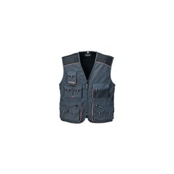 Terratrend Job Weste dunkelgrau/schwarz