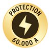 Premium-Protect-Line 60.000A Überspannungsschutz-Steckdosenleiste mit Power Delivery USB-Ladefunktion 6-fach 3m H05VV-F 3G1,5