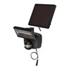 Solar LED-Strahler SOL 800 IP44 mit Infrarot-Bewegungsmelder anthrazit