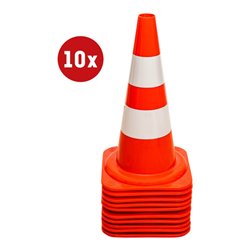 STIER Leitkegel 500 mm 2 Streifen