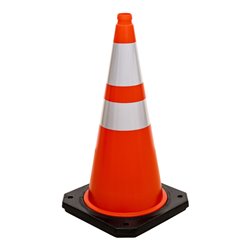 STIER Leitkegel 750 mm 2 Streifen 4 kg 5 Stk