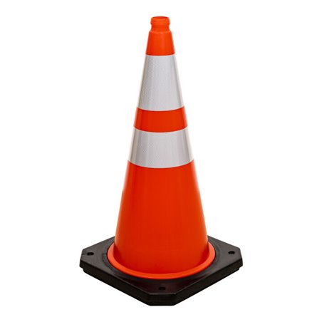 STIER Leitkegel 750 mm 2 Streifen 4 kg 5 Stk