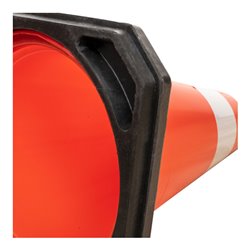 STIER Leitkegel 750 mm 2 Streifen 4 kg 5 Stk