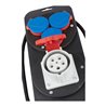 Stromstation CEE1 IP44 Stecker 400V/16A Steckdosen 1x CEE 400V/16A+3x 230V/16A