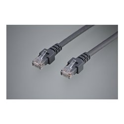 Tower Power USB-Charger und LAN Tischsteckdosenleiste 3-fach 2xLAN-RJ45, 2xUSB, 2m H05VV-F 3G1,5 silber/schwarz