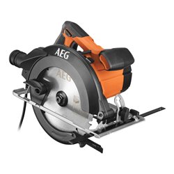 AEG Handkreissäge 1200 Watt KS12-1 inkl. 2 m Kabel, Absauganschluss im Karton