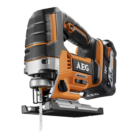 AEG Brushless Akku-Stichsäge BST18BLX-402C 18V inkl. 2x 18V / 4,0 Ah PRO Li-Ion Akku, Ladegerät im Koffer