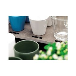 DYMO Schriftbandkassette D1 S0720910 19mmx7m ws auf sw