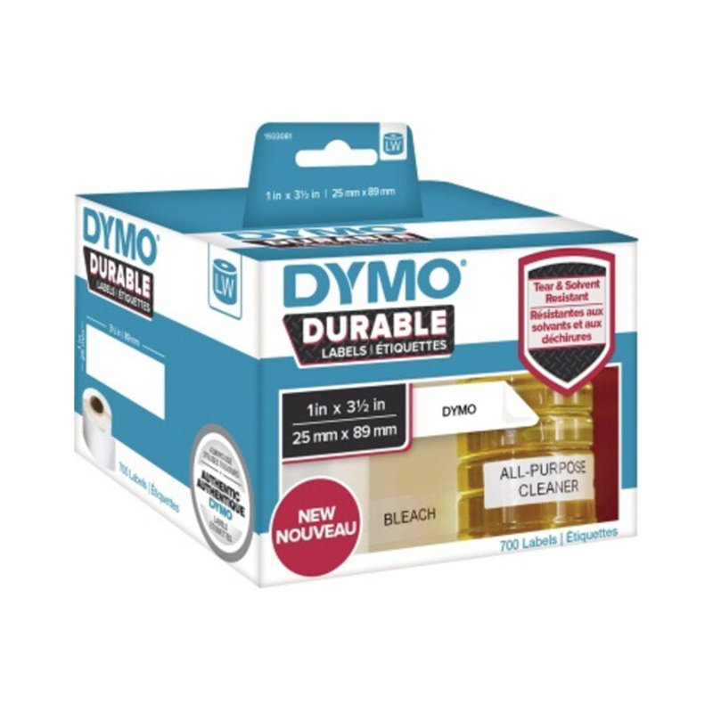DYMO Thermoetikett 1933081 25x89mm ws 2x350 St./Pack.
