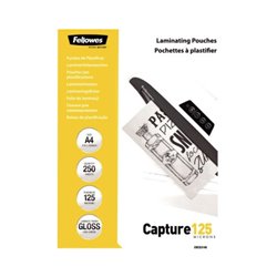 Fellowes Laminierfolie Capture 125 5314903 DIN A4 tr 250 St./Pack.
