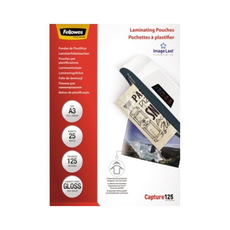 Fellowes Laminierfolie ImageLast 5396501 DIN A3 125my 25 St./Pack.