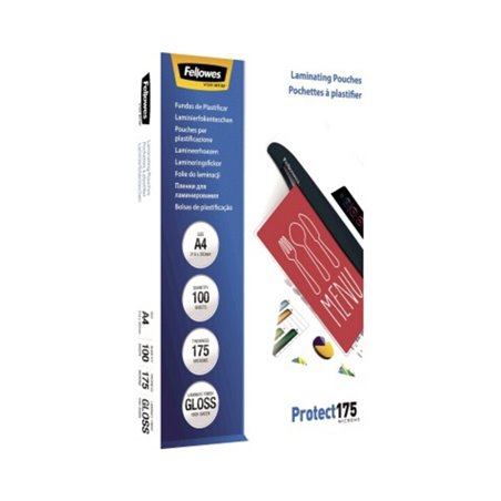 Fellowes Laminierfolie Protect 175 5308703 DIN A4 tr 100 St./Pack.