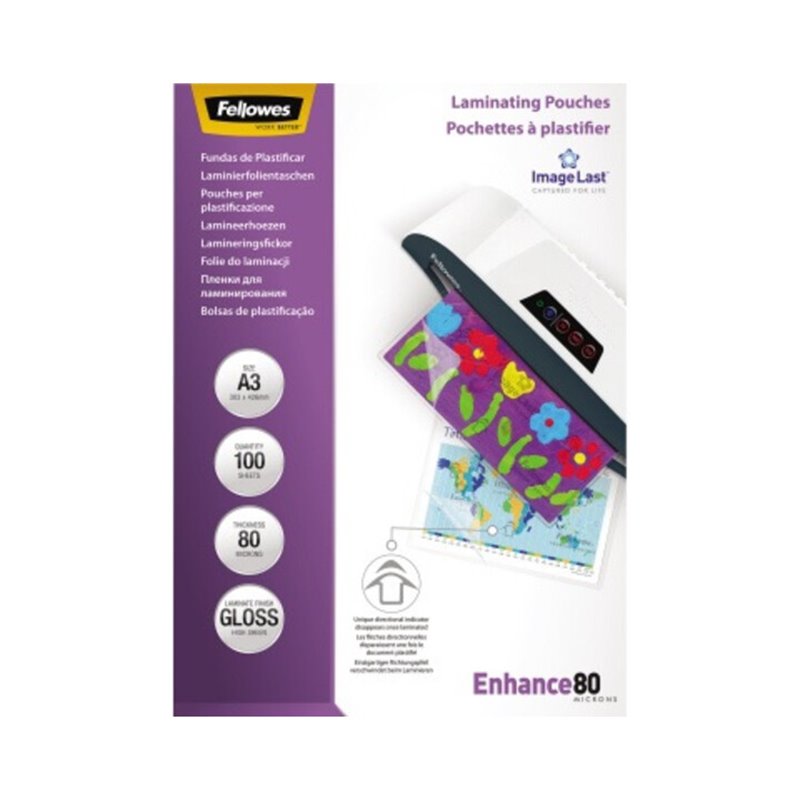 Fellowes Laminierfolie ImageLast 5306207 DIN A3 tr 100 St./Pack .