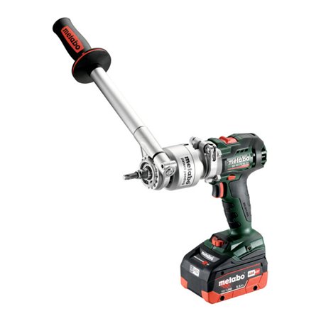 Metabo Akku-Bohrschrauber BS 18 LTX BL Q I metaBOX 145 L 18V 2x5.5Ah LiHD + ASC 145 + Drehmomentvorsatz PowerX3