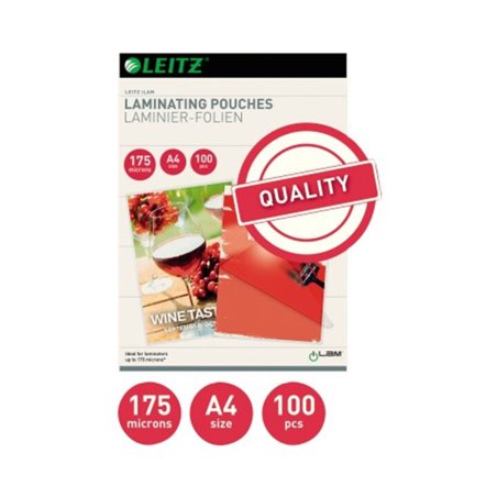 Leitz Laminierfolie 16933 DIN A4 175mic 100 St./Pack.